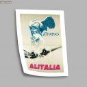 Greece by ALITALIA, poster