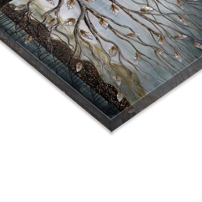 Canvas print, Mixed media tree I