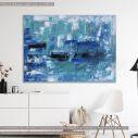 Canvas print Stormy sea