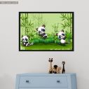Playful panda, poster