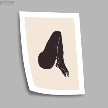 Legs I, σχ. 1, κάδρο, μαύρη κορνίζα 2