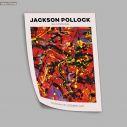 Pollock Exhibition Poster, Red composition, poster