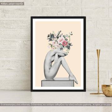 Surrealistic figure III, poster