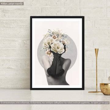 Surrealistic figure V, poster