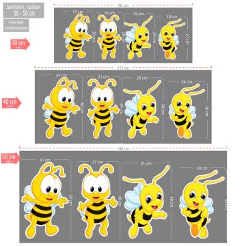 Wooden figures Bees 2