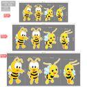 Wooden figures Bees Art I