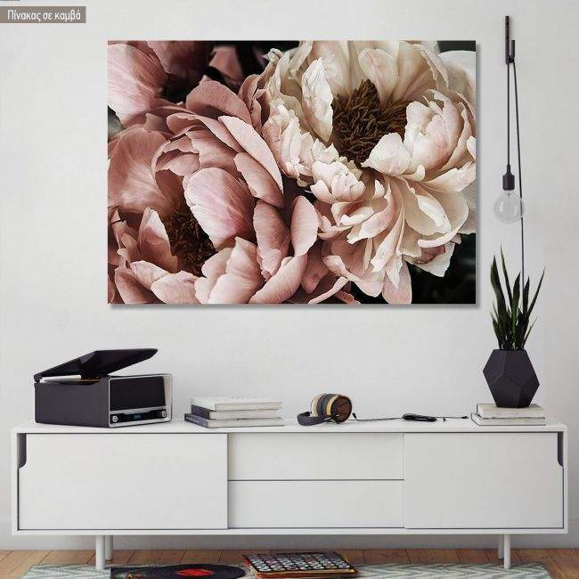 Canvas print, Flower wall II