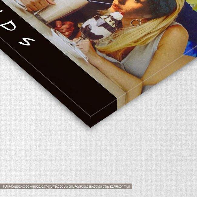 Canvas print, The Friends classical version