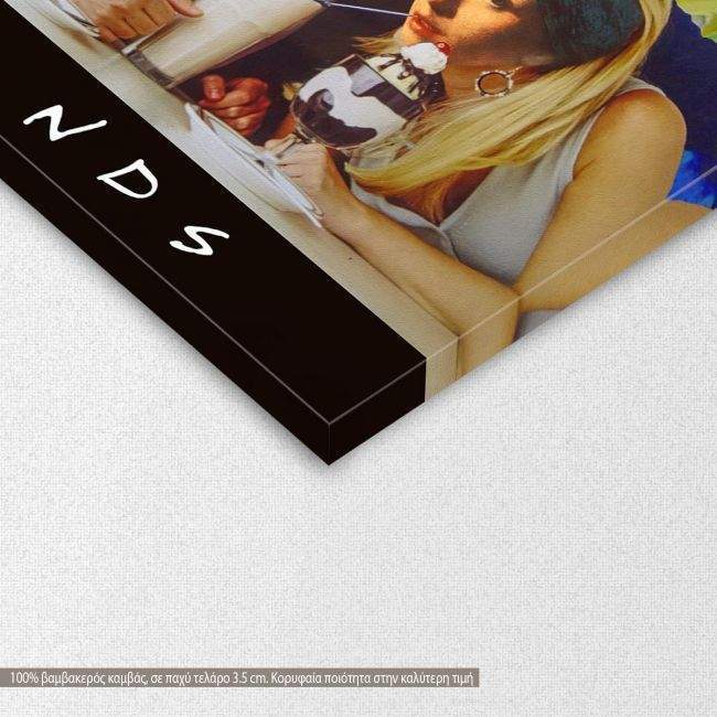Canvas print The Friends classical version, two panels