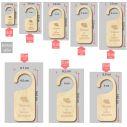 Wooden figure Door Hangers