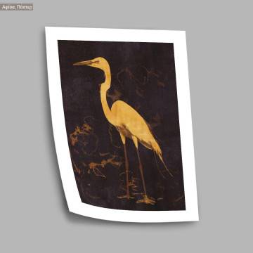Golden crane I, αφίσα, κάδρο, μαύρη κορνίζα 2