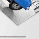 Canvas print, Italian retro vespa