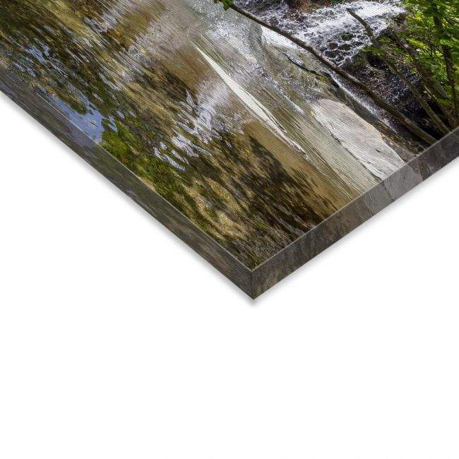 Canvas print Waterfalls Pytharas, Andros