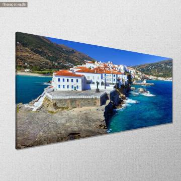 Canvas print Andros panoramic Framed canvas View 1 2