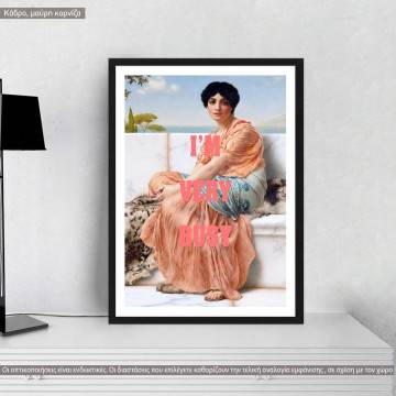 I'm very busy, Poster