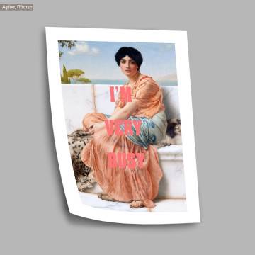 I'm very busy, Poster 2