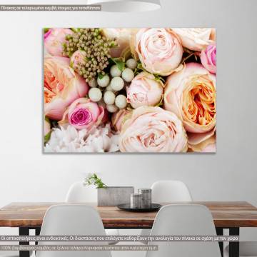Canvas print Beautiful bouquet of flowers
