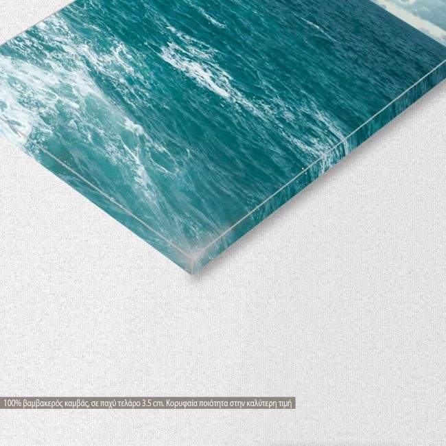 Canvas print Love is the path, five panels