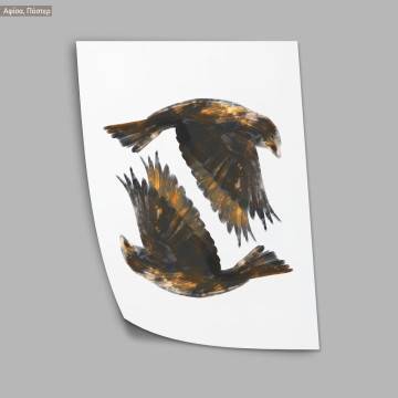 In balance, κάδρο, μαύρη κορνίζα 2