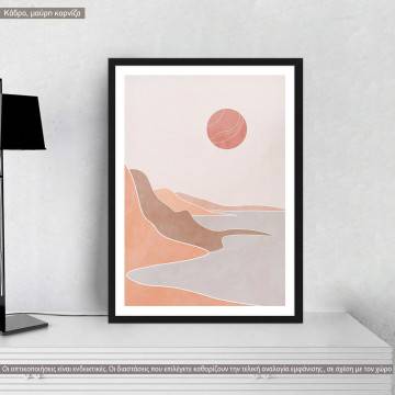 Midday sun I, poster