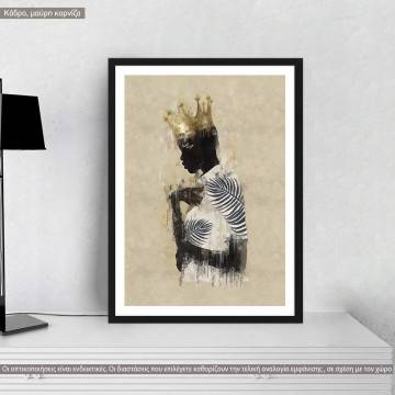 The black king, poster