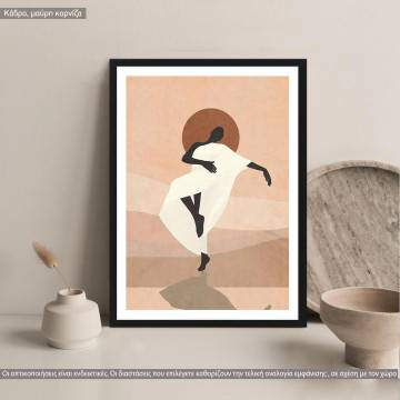 Under the sun I, κάδρο, μαύρη κορνίζα