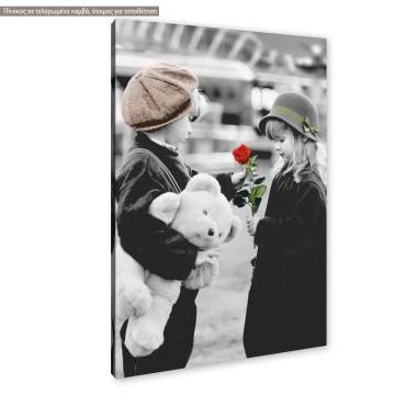 Canvas print Innocent love Framed canvas View 1 2