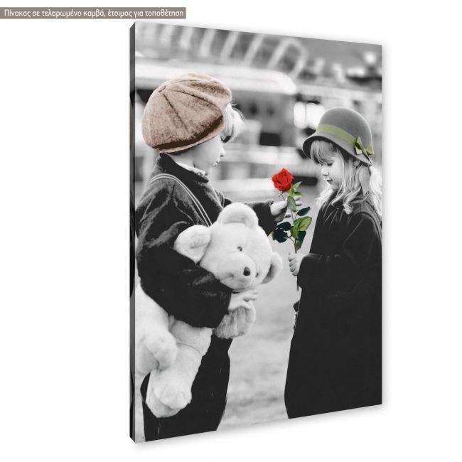 Canvas print Innocent love