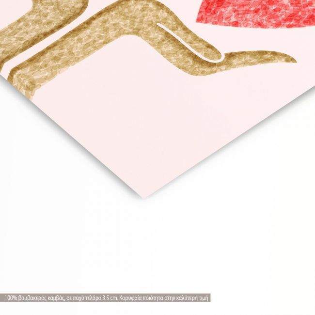 Canvas print My Heart at you hands