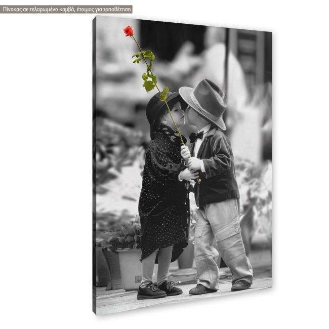 Canvas print First kiss