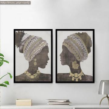 Canvas print Maybe, two panels