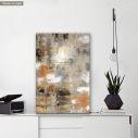 Πίνακας σε καμβά Abstract brown colors