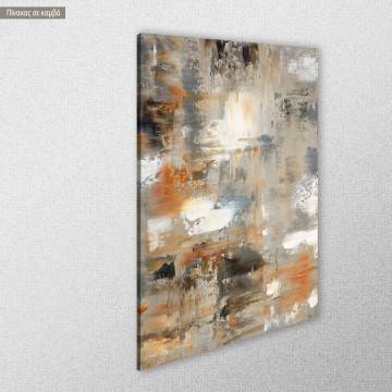 Canvas print Abstract brown colors Framed canvas View 1 2