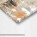 Πίνακας σε καμβά Abstract brown colors, λεπτομέρεια