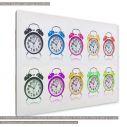 Canvas print Pop art clocks