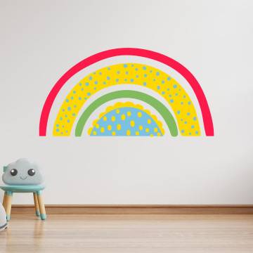 Kids wall stickers Playful rainbow IV 2