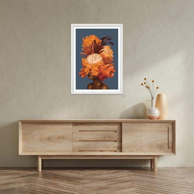 Canvas print Inner Beauty, orange blossom