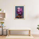 Canvas print Inner Beauty, purple blossom