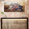 Canvas print Achilles triumph, panoramic