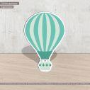 Wooden decorative figure Hot air balloon II