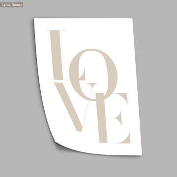 Light brown love, αφίσα, κάδρο 2