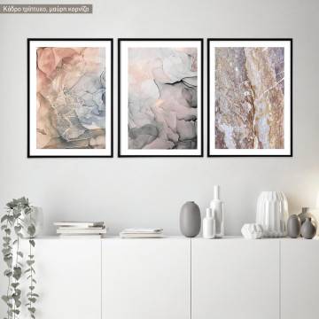 Marble texture 3 panels