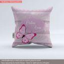 Pillow Butterfly and pearls