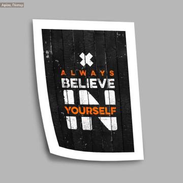 Always believe, poster 2