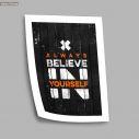 Always believe, poster