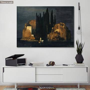 Canvas print Isle of the Dead, Arnold Bocklin