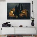 Canvas print Isle of the Dead, Arnold Bocklin