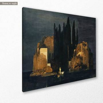 Canvas print Isle of the Dead Arnold Bocklin Framed canvas View 1 2
