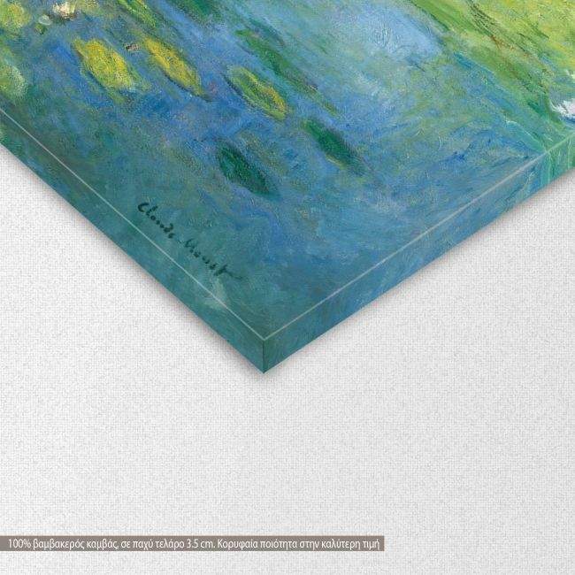 Canvas print Water lilies, Monet C