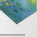 Πίνακας ζωγραφικής Water lilies Monet C. Καμβάς τελαρωμένος, 7